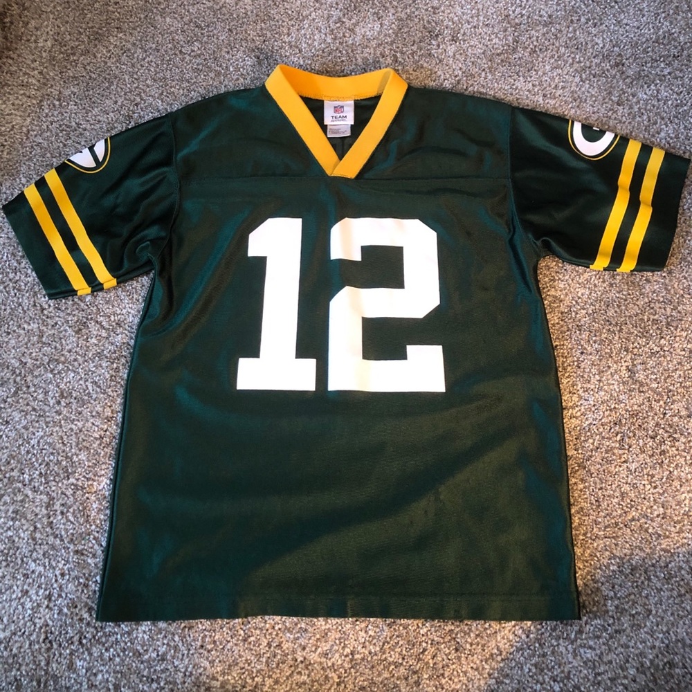 Green Bay Packers Jersey(Rodgers) Youth Large.